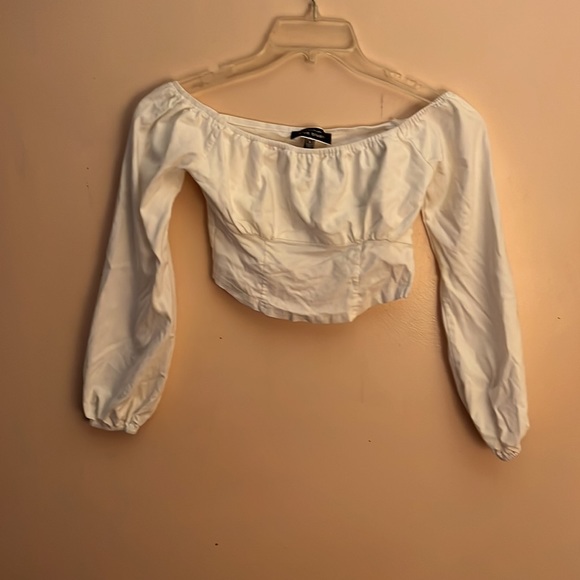 Blue blush woman’s crop top size small - Picture 3 of 4